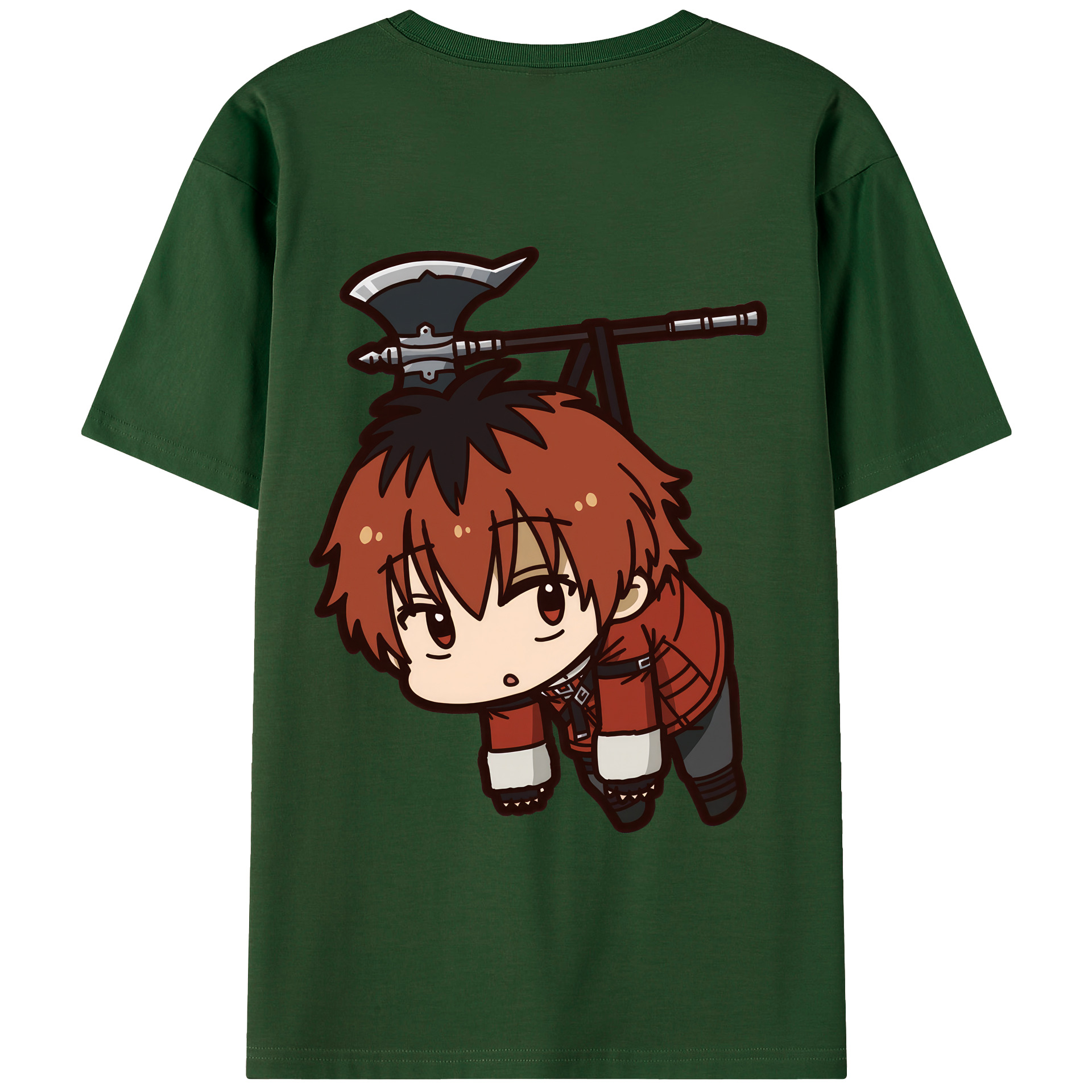 （画像用） 葬送のフリーレン Frieren 綿100％半袖Tシャツ（背面プリント）